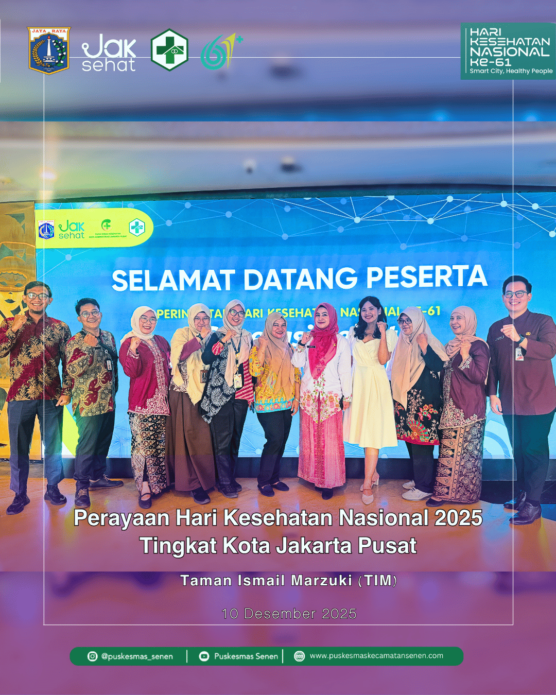 Peringatan Hari Kesehatan Nasional ke-61 2025