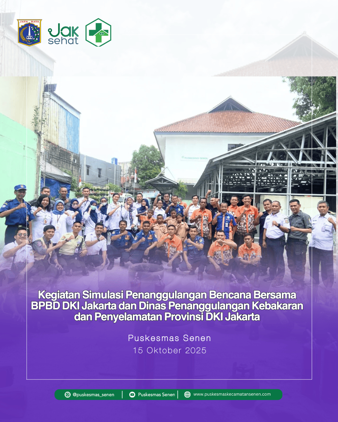Simulasi Penanggulangan Bencana