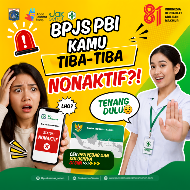 BPJS PBI kamu tiba-tiba nonaktif? Tenang dulu